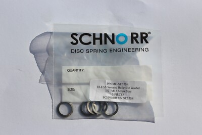 m12 1/2'' schnorr washer locking washer New Packs of 5