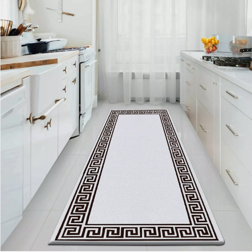 Non Slip Hallway Runner Rug Carpet Long Anti Skid Mat Kitchen Bedroom Floor - Picture 3 of 12