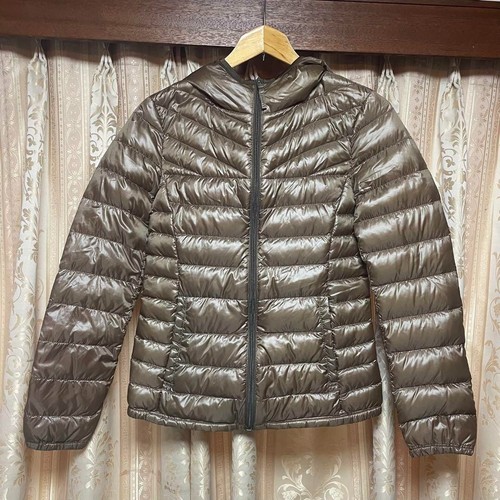 UNIQLO Ultra Light Down Jacket Women Beige Size S (US: XS) JP TH