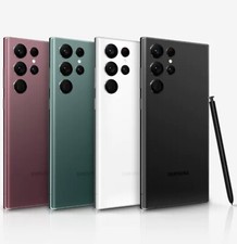 Samsung S22 Ultra 5G 128GB S908U1 T-Mobile/Unlocked, Used Poor, Heavy Scratch