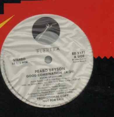 Peabo Bryson Good Combination Vinyl Single 12inch Elektra