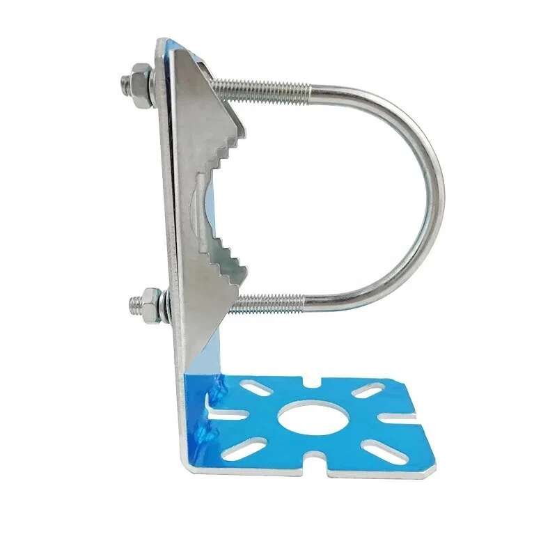 Soporte de antena para exteriores en forma de L tipo U fijación de aro Foto 3 de 4