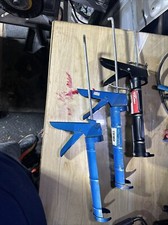   Lot Of 3 Caulking Metal Guns - In Good Working Order - Good Deal   