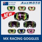 Tinted Motocross Motorbike MX goggles anti-fog UV protection MX dirt pit bike