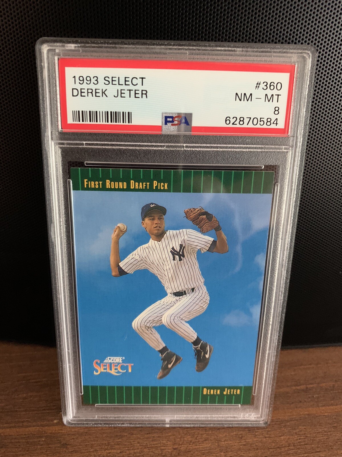 1993 Score Select 360 Derek Jeter PSA 8 RC Rookie