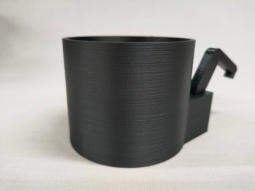 Clip-on Cup Holder for Peugeot Boxer Citroen Relay Fiat Ducato + Free Shelf - Picture 5 of 6