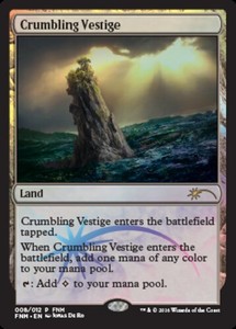 Crumbling Vestige - FNM Promo 2016 x1 - FNM Promos - NM-Mint, English - FNM Prom