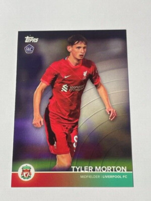 Topps Liverpool Team Set 2021/2022 Liverpool FC Tyler Morton RC