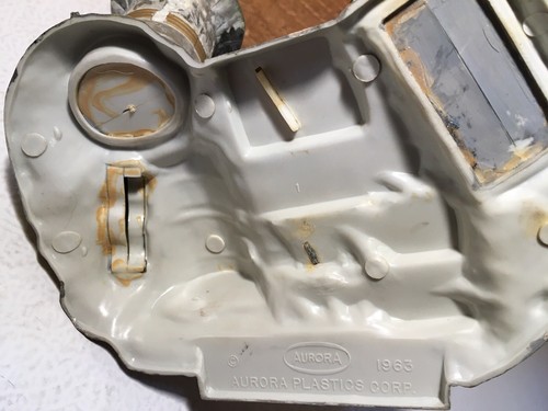Authentic Vintage 1963 Aurora ~ THE MUMMY ~ Model Kit Built Up EXCELLENT! - Picture 16 of 18