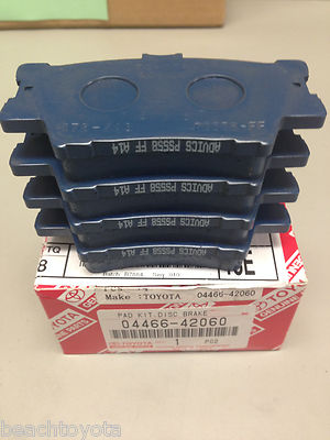 2006 - 2018 RAV4 Rear Brake Pads NEW genuine Toyota OEM 04466