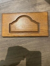 SOLID OAK ARCHED TOP KITCHEN DRAWER FRONT 300  X 158 OLD MFI  STOCK DF349