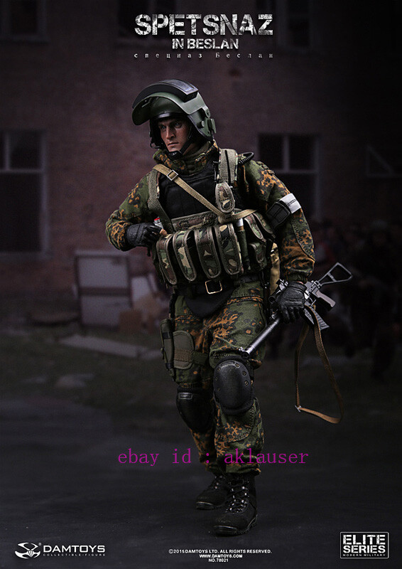 Damtoys Dam78021 1/6 Russian Spetsnaz In Beslan Action