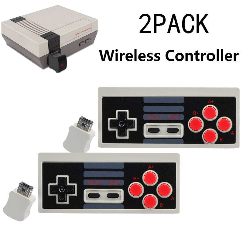 Pack 2 manettes sans fil Mini NES pour des soirées rétrogaming conviviales en salon