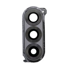 Glass Camera Lenses Bezel Bracket for Samsung Galaxy Z Fold6 Black Premium