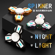 Fidget Spinner EDC Toy Silent Bearing Metal Finger Gyro Relieve Stress Gift