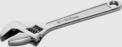Performance Tool W6C Adjustable Wrench 6 Inch Heat Treated Steel New