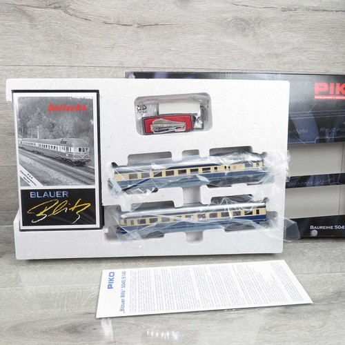 PIKO 95103 - H0 - ÖBB - 2-tlg Set Triebwagen Blauer Blitz - DSS - OVP #BD90431 | Zustand: Gebraucht