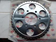 Suzuki GS650 GS700 GSF1200  816.45T Rear Sprocket Steel Silver NOS
