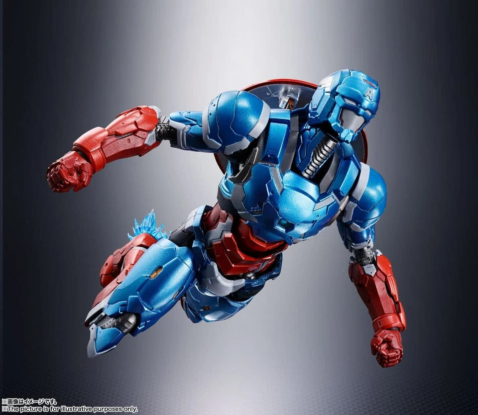 BANDAI S.H.Figuarts MARVEL CAPITÁN AMERICA (TECH-ON AVENGERS) con seguimiento NUEVO Foto 4 de 4