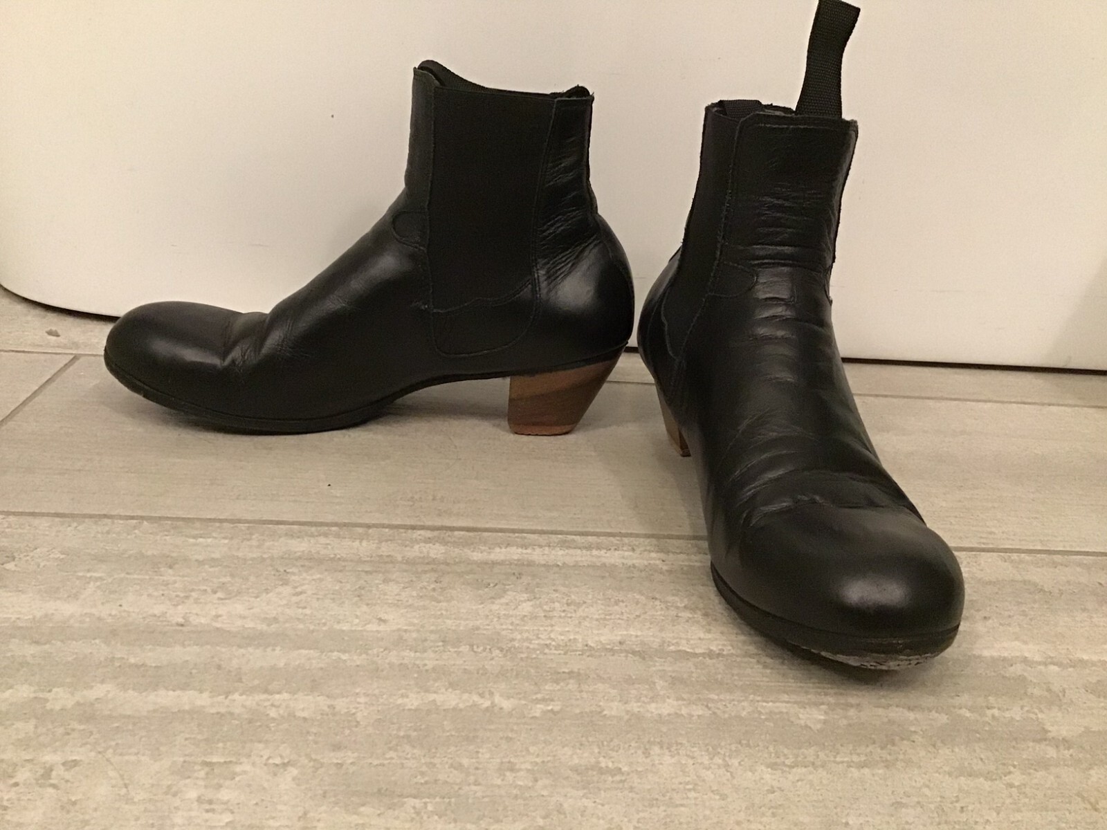Senovilla Botas Botas 41A Hombre Negro Flamenca Zapatos Profesionales