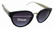 SFx Replacement Sunglass Lenses fits Burberry B 4249 - 53mm Wide