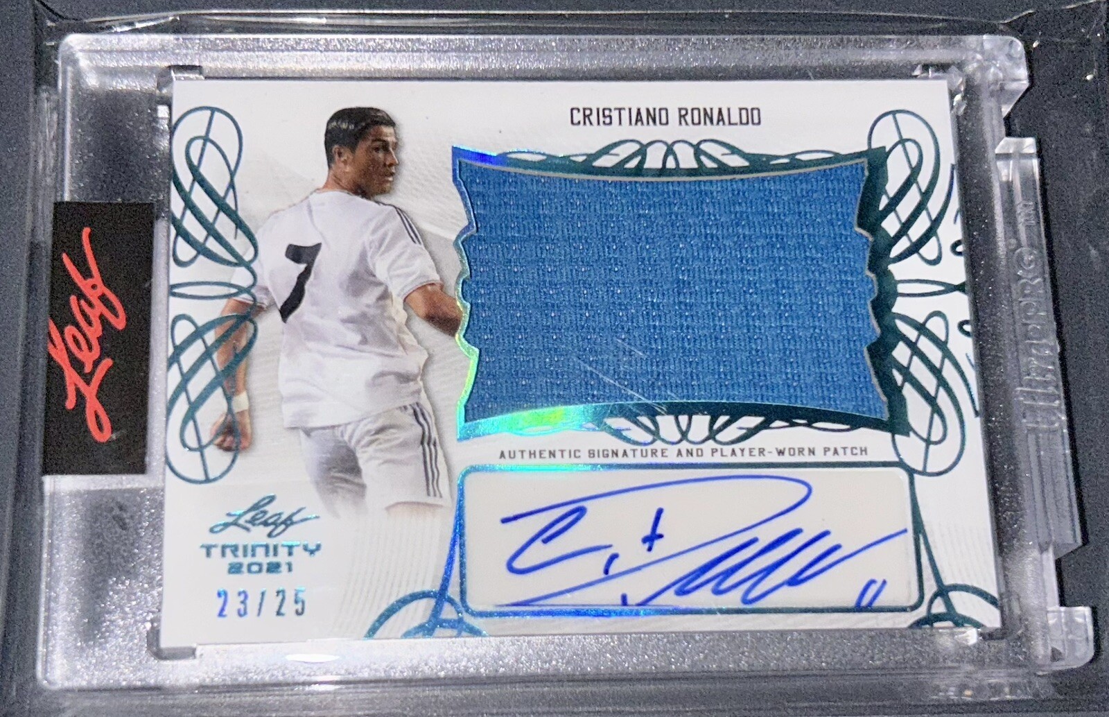 サッカー★クリスティアーノ・ロナウド 22 Leaf 9枚限定直筆サインカード サッカー☆クリスティアーノ・ロナウド 22 Leaf 9枚限定直筆サイン