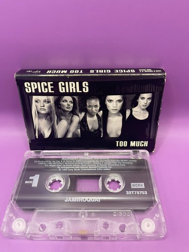 Too Much by The Spice Girls Rare Cassette Tape Single - Ships ASAP - Picture 2 of 4