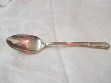 Vintage 1940 IS Wm Rogers Silver Plated Soup spoon Spoon Treasure