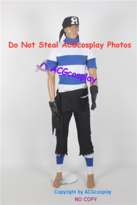 ORAS Team Aqua Male Grunt Cosplay Costume include headwear acgcosplay costume