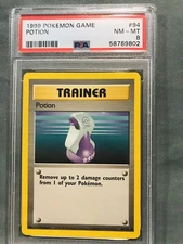 1999 Pokémon Game Potion #94 NM-MT PSA 8