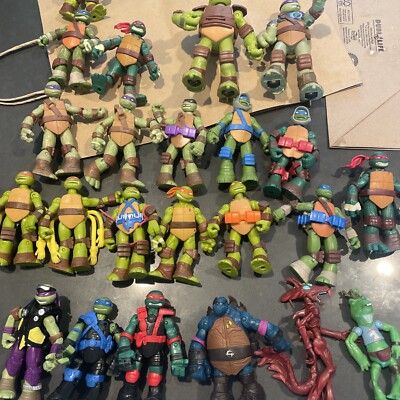Viacom Teenage Ninja mutant Turtles Figures 23+++ | eBay