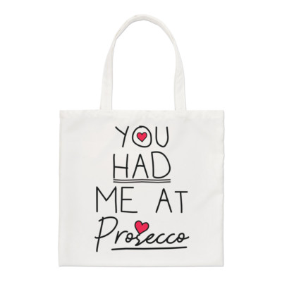 You Had Me At Prosecco Regular Tragetasche Lustig Love Valentinstag