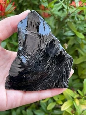 Extra Large Black Obsidian Rough Stones, 3" - 10" Raw Black Obsidian Natural