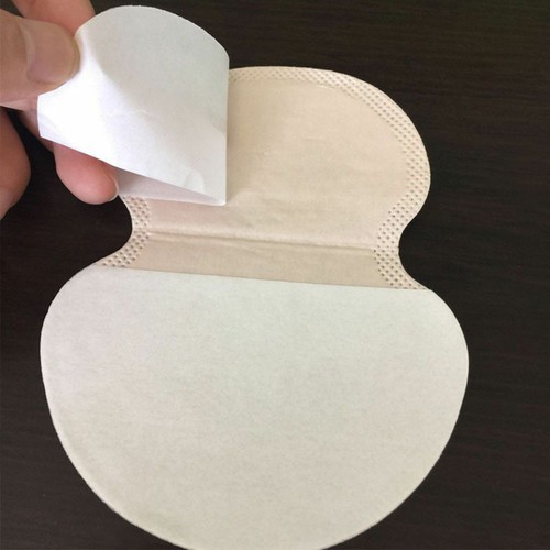 New 100pcs Underarm Armpit Sweat Pads Stickers Shield Guard Absorbing Disposable - Picture 4 of 12