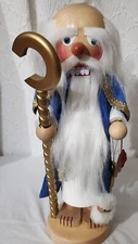 Steinbach Nutcracker Petrus Saint Pete Made in Germany Missing Halo