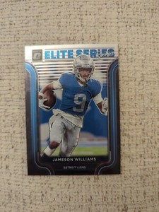 2022 Donruss Optic Jameson Williams Elite Series Rookies #ESR-10 Detroit Lions