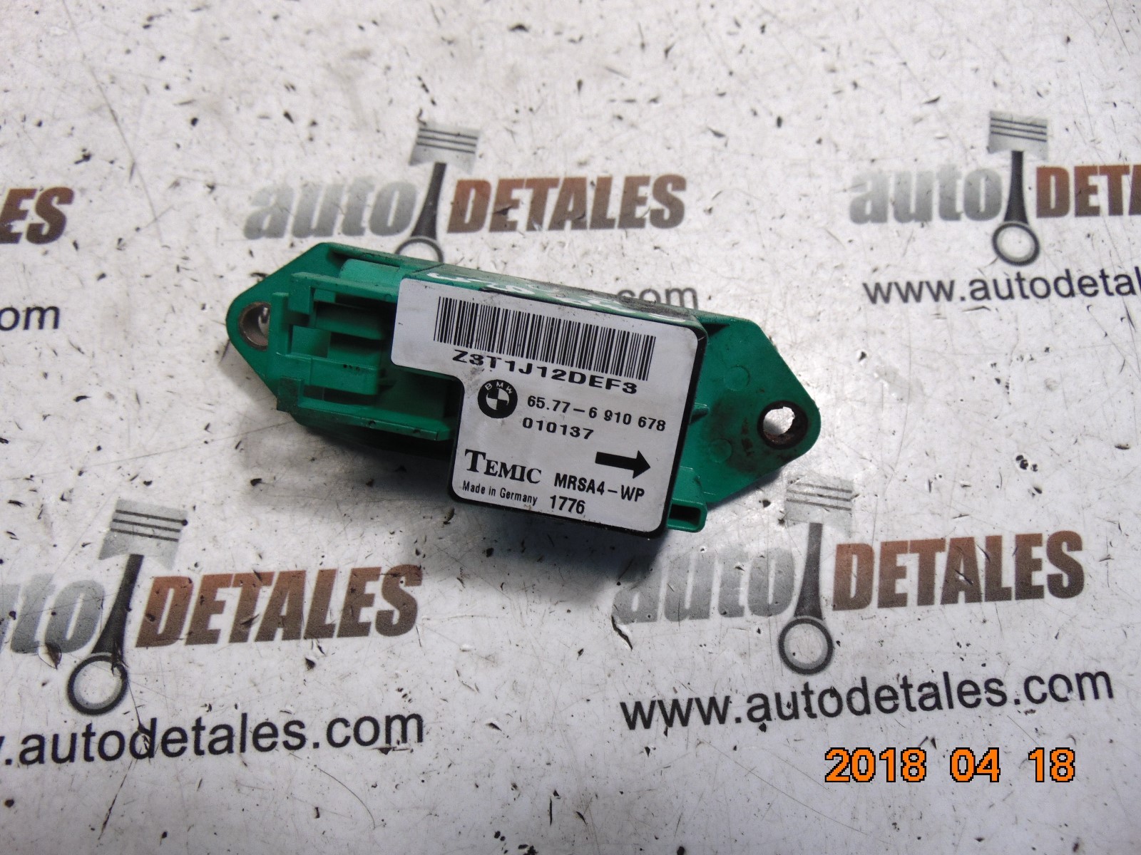 BMW 5 Series E39 Air Bag Crash Sensor 6910678 for sale online | eBay