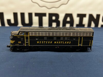 Walthers Proto 2000 HO Western Maryland #66 F7a Diesel Engine DC NO BOX