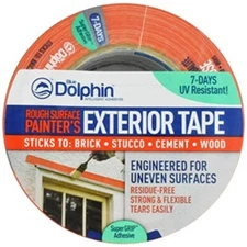 Blue Dolphin TP EXT R 0200 1.88" x 54.6yd Rough Surface Exterior Tape (18 Pack)