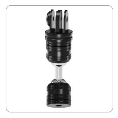 Metal universal Double Ball Head Damping Adjustment Bracket For Selfie sticks