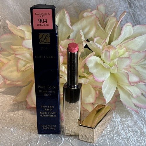 Estee Lauder Pure Color Illuminating Sheer Shine Lipstick 904 DREAMLIKE NIB Free