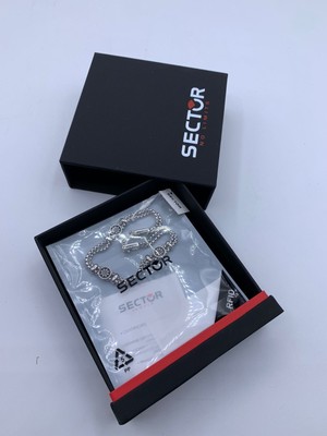 Bracciale Uomo Sector Jewels In Acciaio Inox - Catena Marinara, Design Vintage, Lunghezza 22 Cm - Foto 5