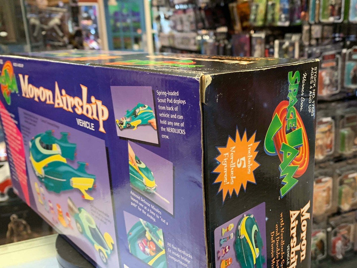 【中古】SPACEJAM MoronAirship Moron Airship Vehicle (Vintage Space Jam, Playmates) Seales