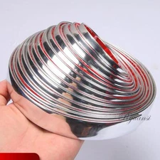 3CM*1M Chrome Trim Molding Strip Car Door Window Bumper Side Edge Protector