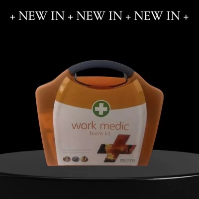 BURNS FIRST AID KIT- Work Medic Burns Kit Core Essential First Aid UK