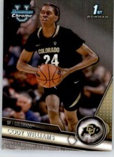 2023-24 Bowman University Chrome Basketball Pick Complete Your Set 1st Parallel