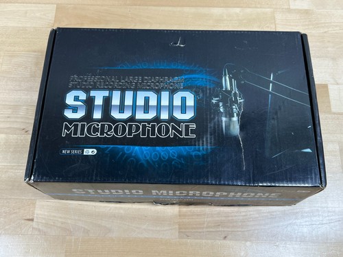MICRÓFONO DE TRANSMISIÓN CONDENSADOR DE ESTUDIO FLOUREON BM-800 - AZUL - NUEVO - Imagen 22 de 22