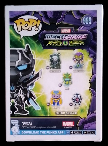 Funko POP! Vinyl Figure - 995 Mechstrike Monster Hunter - Black Panther (SE) - Foto 2 di 3