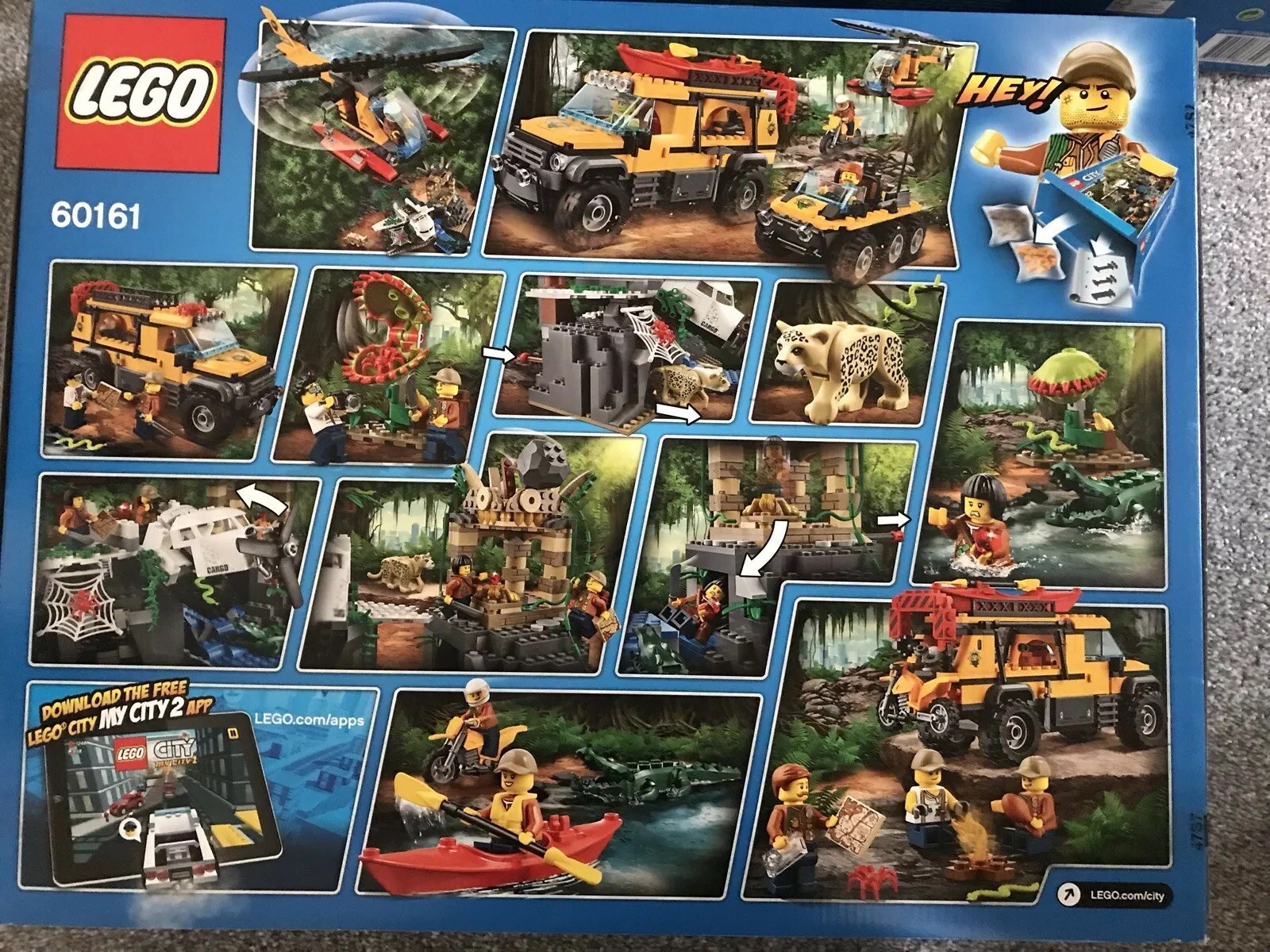 Lego City JUNGLE air drop 60161 et 60162 retraité retraité retraité produits d64eb2 Lego City JUNGLE air drop 60161 et 60162 retraité retraité retraité produits d64eb2