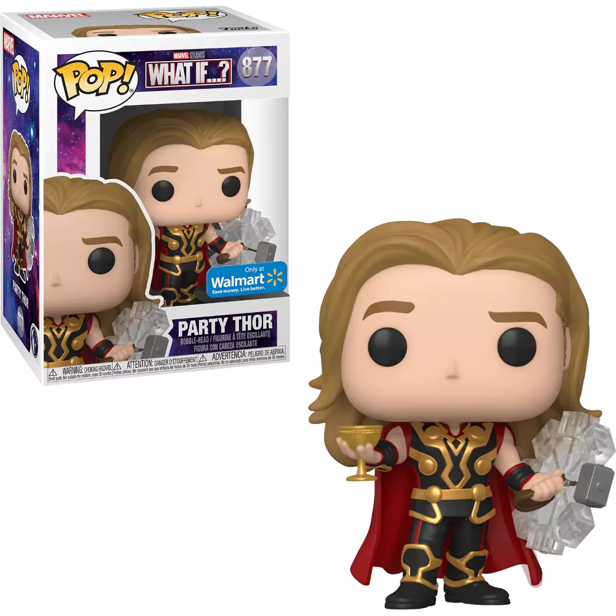 Funko POP! Marvel: What If? - Party Thor (Walmart) #877